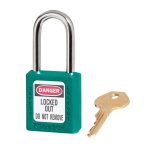 Master Lock 410TEAL (38mm) Thermoplastic Safety (LOTO)