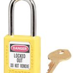 Master Lock 410YELLOW (38mm) Thermoplastic Safety LOTO